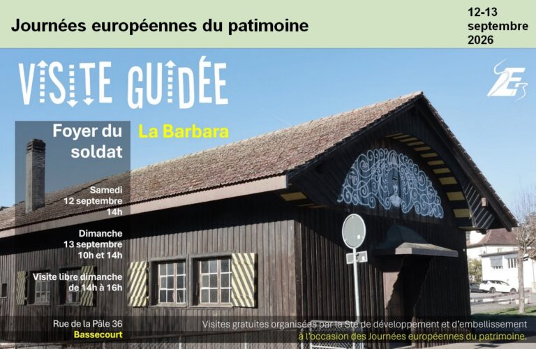 Lire la suite à propos de l’article Journées européennes du patrimoine